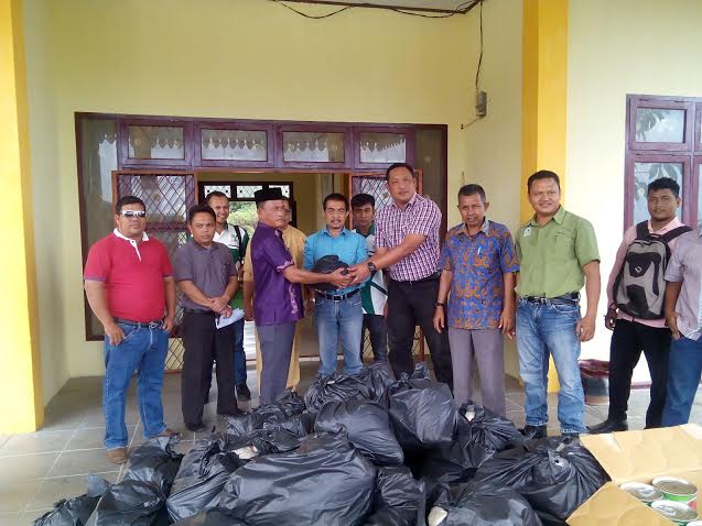 RAPP Distribusikan Bantuan Kepada Korban Banjir Kampar