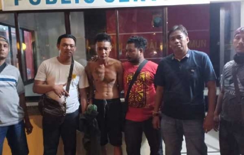Tiga Rampok Kuras Harta Warga Bente Inhil,  Seorang Pelaku Ditangkap di Karimun, Ketahuan Setelah Topengnya Lepas