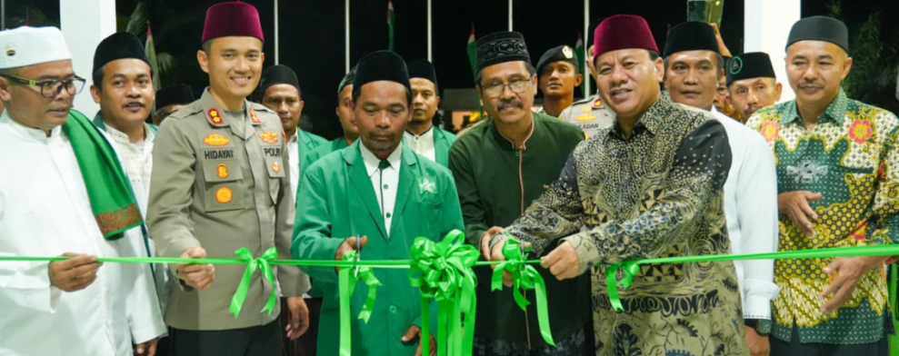 Bupati Kuansing Resmikan Sekretariat MWC NU Sungai Buluh Singingi Hilir