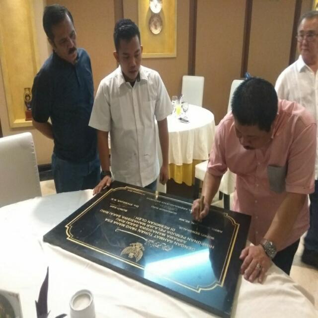Asrama Diresmikan, Mahasiswa Sakai Riau Ucapkan Terima Kasih kepada Bupati Bengkalis