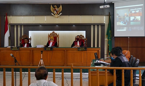 Sidang Perdana Dugaan Korupsi Bupati Bengkalis Nonaktif Amril Mukminin, Ini Dakwaan Jaksa Penuntut Umum