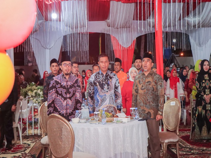 Malam Resepsi Kenegaraan di Kampar Berlangsung Meriah