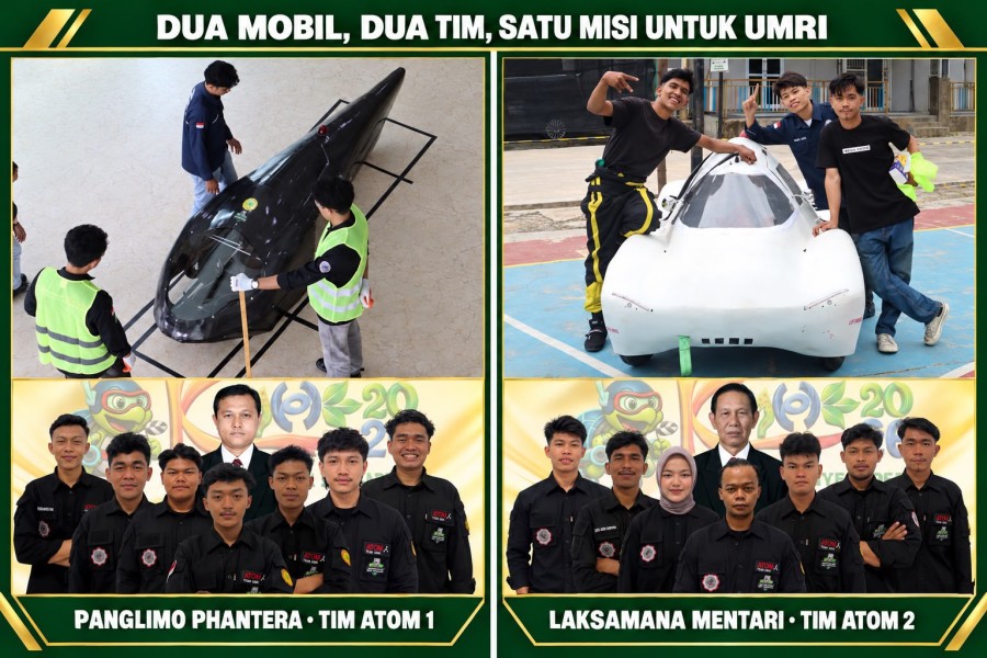 Usung Mobil Ramah Lingkungan, Panglimo Phantera dan Laksamana Mentari Siap Berlaga di KMHE Nasional