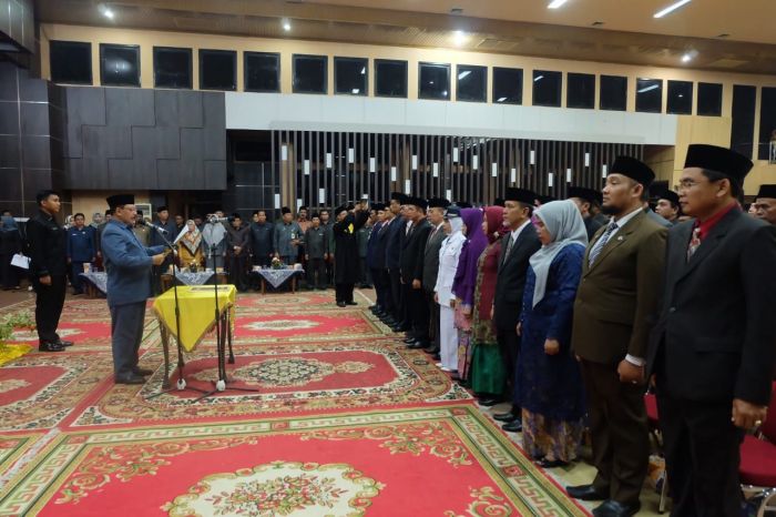 Sekda Inhil Lantik 136 Pejabat Eselon III dan IV, Selamat!