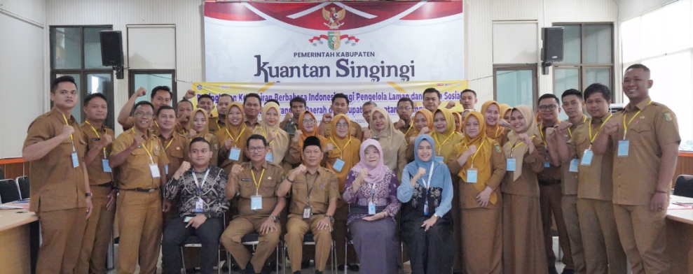 Balai Bahasa Riau dan Pemkab Kuansing Gelar Pelatihan Bahasa bagi Pengelola Media OPD