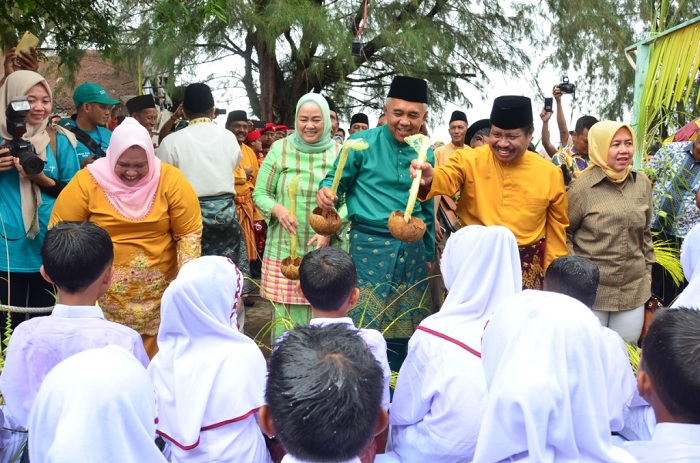 Gubri Dukung dan Dorong Ritual Budaya Mandi Safar Jadi Iven Wisata Andalan di Pulau Rupat