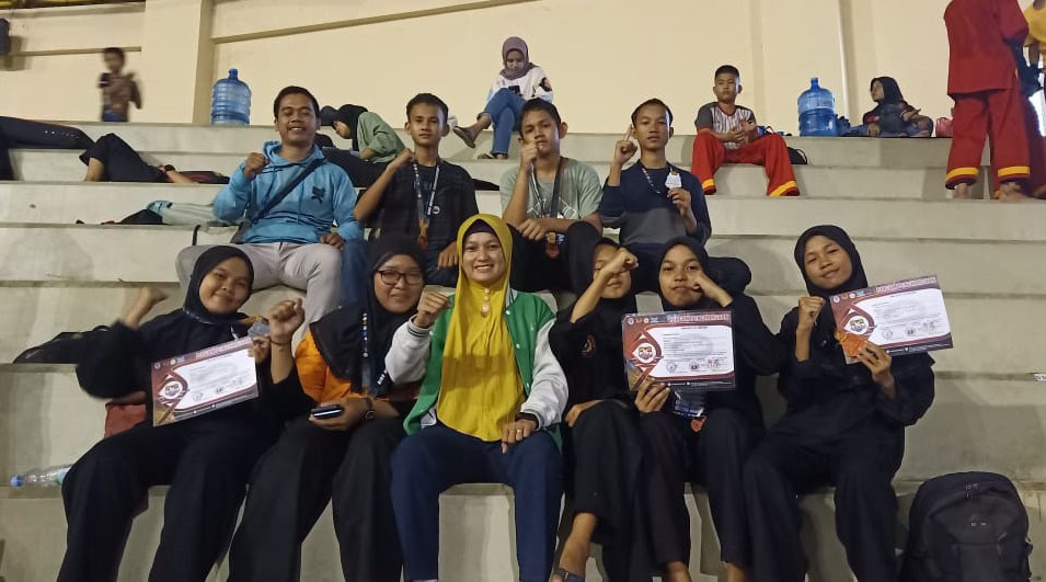 Bangga! Siswa MTsN 2 Pekanbaru Borong Medali di Kejuaraan Pencak Silat Riau  National Championship I 2023 di UIR