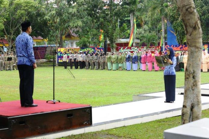 Begini Suasana Peringatan Hari Ibu di Pemko Pekanbaru