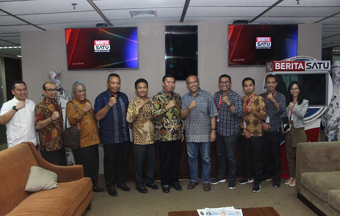 Wako Pekanbaru Sambangi Kantor Berita Satu Media Holdings