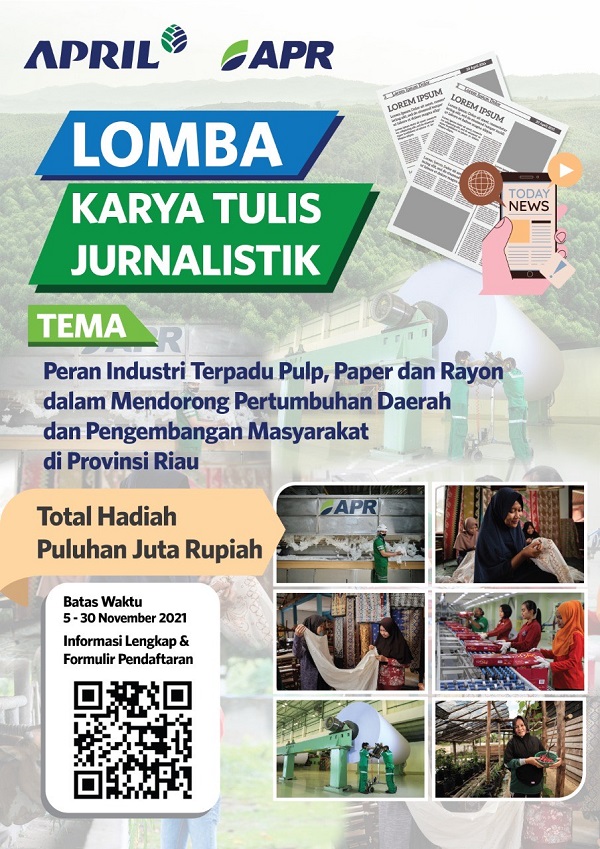 PT RAPP dan PT APR Gelar Lomba Karya Tulis  untuk Jurnalis Riau