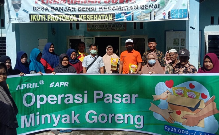 RAPP dan APR Gelar Operasi Pasar Minyak Goreng di 35 Desa di Kuansing