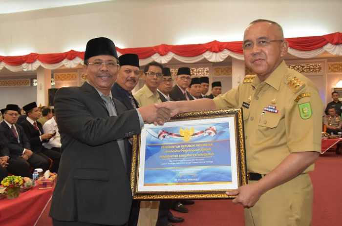 Pemkab Bengkalis Terima Penghargaan dari Kemenkeu RI