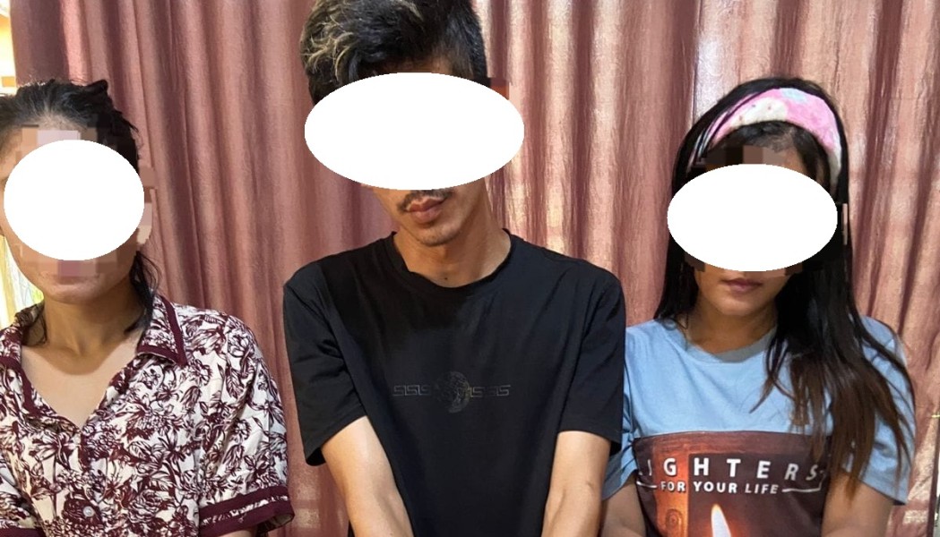 Polres Kuansing Amankan Dua Wanita dan Satu Pria di Tobek Panjang Teluk Kuantan