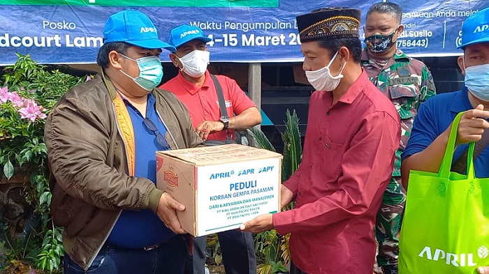 Solidaritas Karyawan RAPP untuk Membantu  Korban Gempa Pasaman