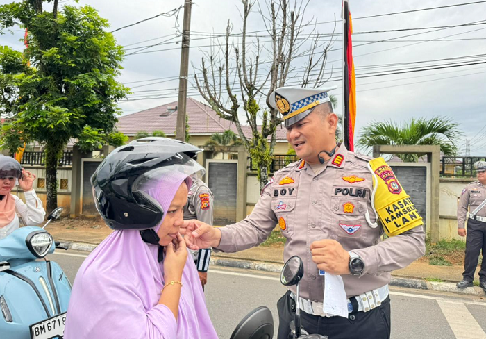 Satlantas Polres Kuansing Informasikan Pelaksanaan Operasi Zebra Lancang Kuning 2024