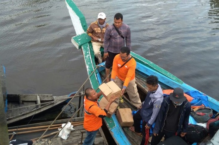 Alhamdulillah, Zakat dari Masyarakat Pekanbaru Bisa Ringankan Beban Suku Akit di Meranti