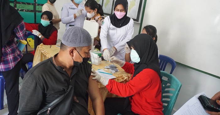 PT RAPP dan  Para Pihak Lakukan Kolaborasi Vaksinasi Covid-19 di Sejumlah Kecamatan di Pelalawan