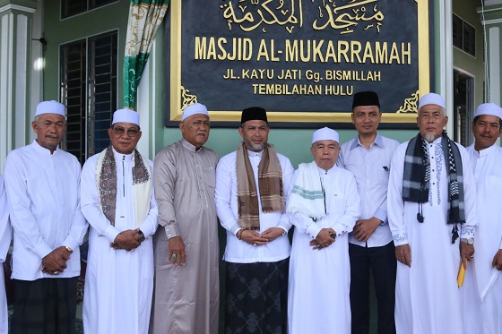 Resmikan Masjid Al-Mukarramah, Bupati Harap Giat Ibadah Masyarakat Meningkat