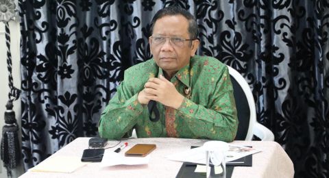 Balas Cikeas yang Merasa Difitnah Biayai Demo UU Ciptaker, Mahfud: Kapan Kami Bilang Begitu