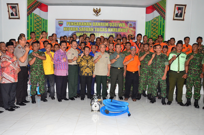 Bupati Amril Apresiasi Jajaran TNI Cegah dan Tanggulangi Karhutla