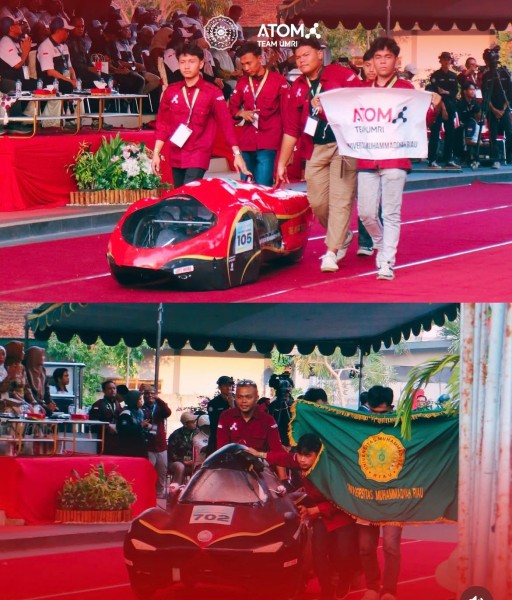 Dua Mobil Hemat Energi UMRI Siap Bertanding Hari ini Dikontes Mobil Hemat Energi Nasional 2026