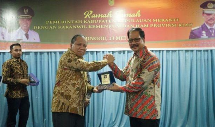 Bupati Irwan Bangga Anak Rangsang Jadi Kepala Kanwil Kemenkum HAM Riau