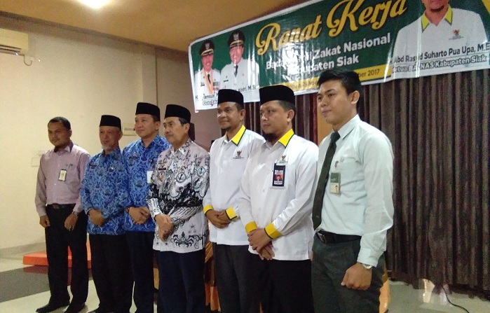 Bupati Syamsuar Buka Secara Resmi Rapat Kerja Baznas Siak Tahun 2018