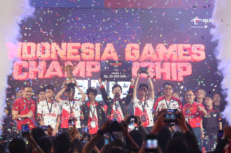 Telkomsel Umumkan Juara Indonesia Games Championship 2018, Ini Pemenangnya