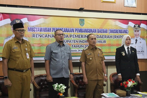 Bupati Inhil Resmi Membuka Musrenbang RKPD Kabupaten Indragiri Hilir Tahun 2026