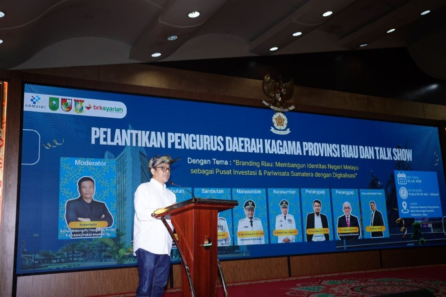 Wamen Komdigi Nezar Patria: Marwah dan Tuah Jadi Spirit Pembangunan Riau di Era Modern