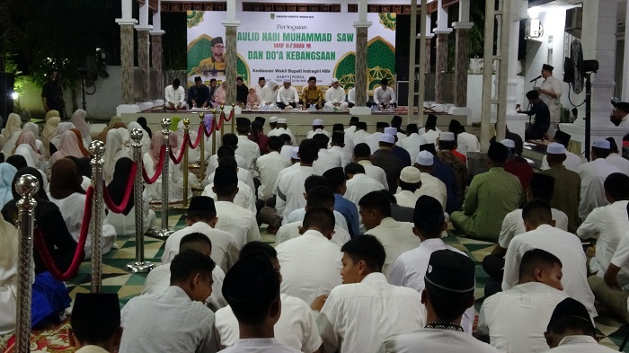 Gen Z Padati Kediaman Wakil Bupati Inhil Pada Peringatan Maulid Nabi