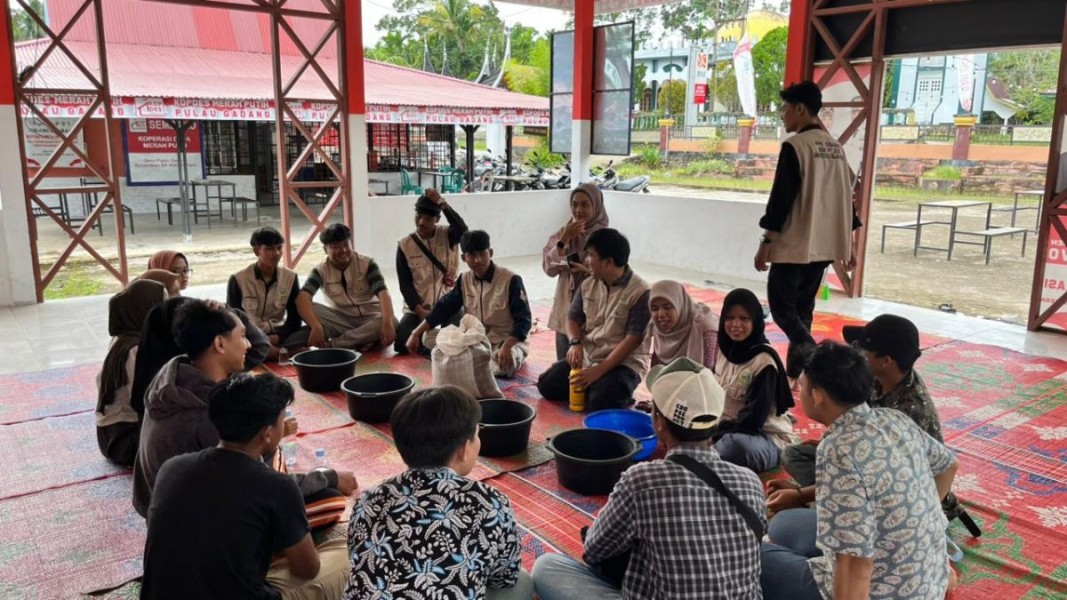 BEM FAPERTA UIR Sukses Dorong Kemandirian UMKM Desa Pulau Gadang