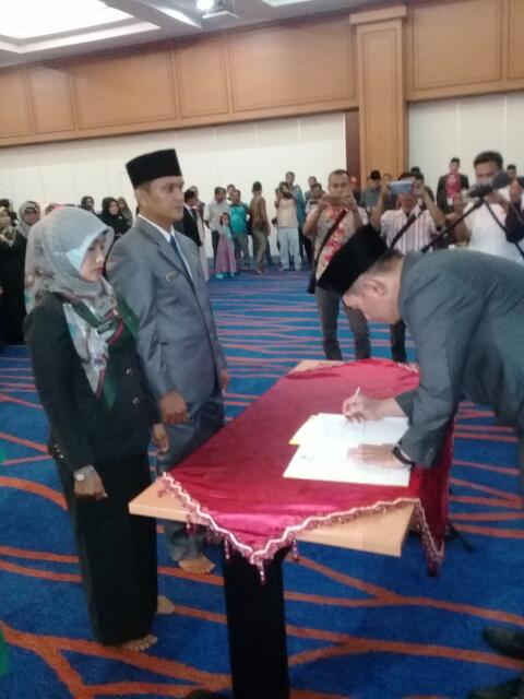 Bupati Rokan Hulu Lantik 164 Pejabat Eselon III dan IV