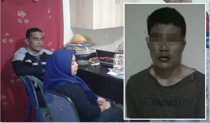 MAMPUS...Nekat Beraksi di Halaman Masjid, Duo Jambret Dikepung Warga, Satu Babak Belur, 1 Lagi Kabur