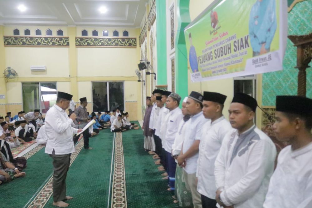 Bupati Apresiasi, di Masjid se-Kabupaten Siak, Salat Subuh Seramai Salat Jumat