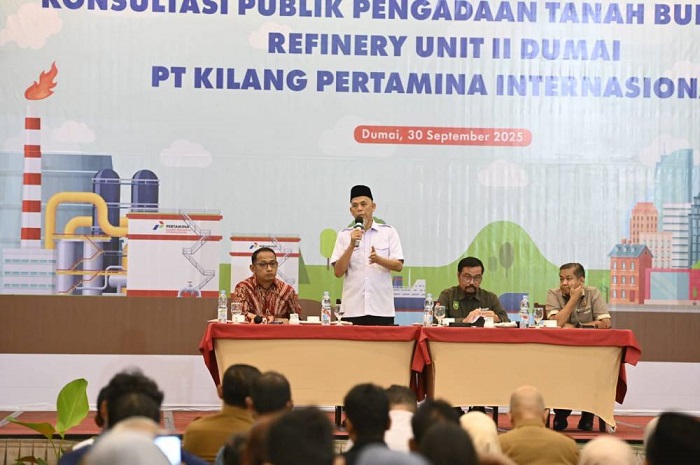 Ratusan Warga Ikut Konsultasi Publik Pengadaan Tanah Bufferzone PT.KPI