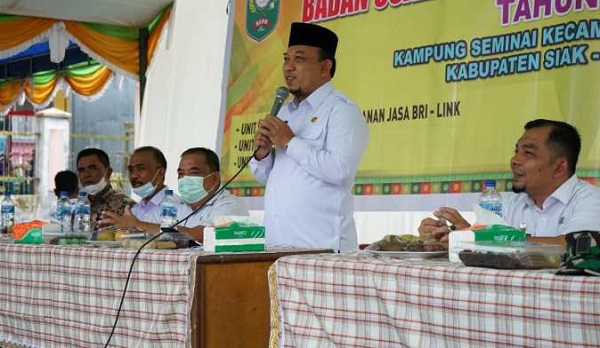 Wabup Husni: BUMkam Seminai Jaya Terbaik di Kabupaten Siak