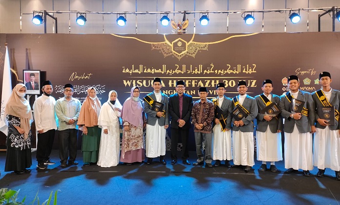LUAR BIASA! Dua Santri Binaan Baznas Bengkalis Lulus Tahfiz Quran 30 Juz di Darul Firdaus Yogjakarta