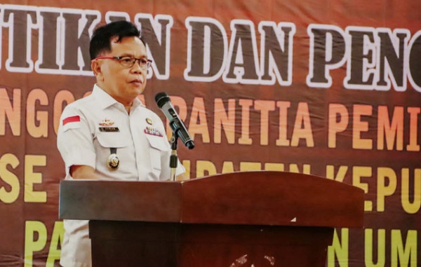 45 Jajaran PPK Kepulauan Meranti Dilantik, Wabup Asmar: Kedepankan Integritas, Moralitas dan  Netralitas