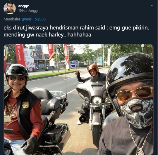 Kasus Jiwasraya Tengah Disorot, Eks Dirut dan Dirkeu Enjoy Main Moge, Demokrat: Harley Lagi, Harley Lagi…
