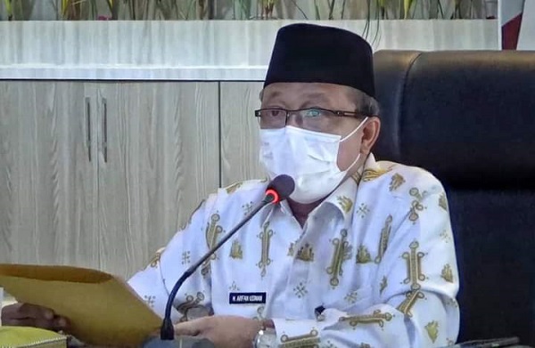 Sekda Siak Arfan Usman Ikuti Rakor Supervisi Pencegahan Korupsi Sertifikasi Aset PSU Riau