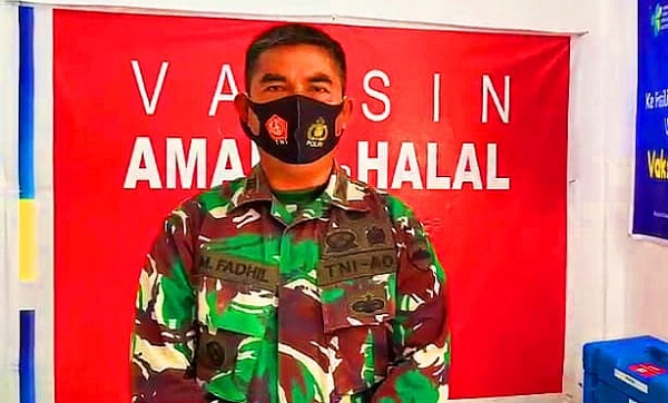 85 Prajurit TNI di Rokan Hulu Ikut Vaksinasi COvid-19