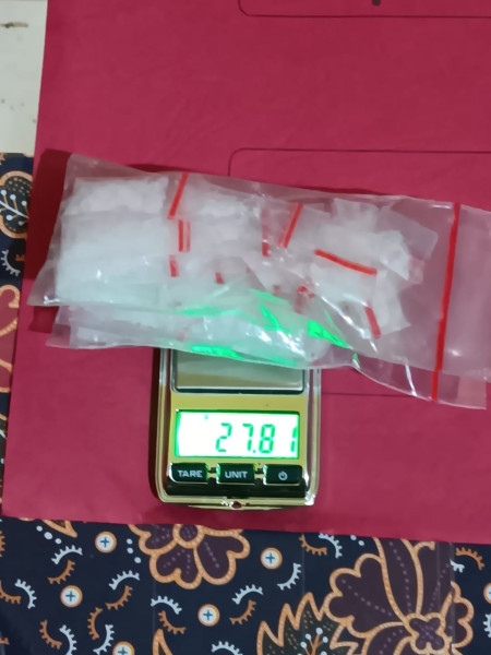 Tak Berkutik Saat Penangkapan Pengedar Sabu Sabu, oleh Anggota Polsek LTD