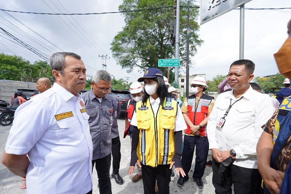 Dapat Laporan Syamsuar,  Dirjen Cipta Karya Akhirnya Pantau Proyek IPAL di Pekanbaru, Kesimpulannya...