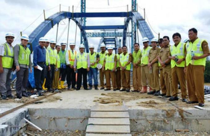 Bupati Jefry Noer: Jembatan Water Front City Sudah Soft Opening
