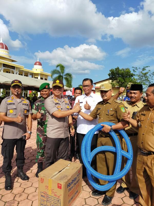 Perdana, Kapolda Riau Kunjungan Kerja ke Polres Rohil