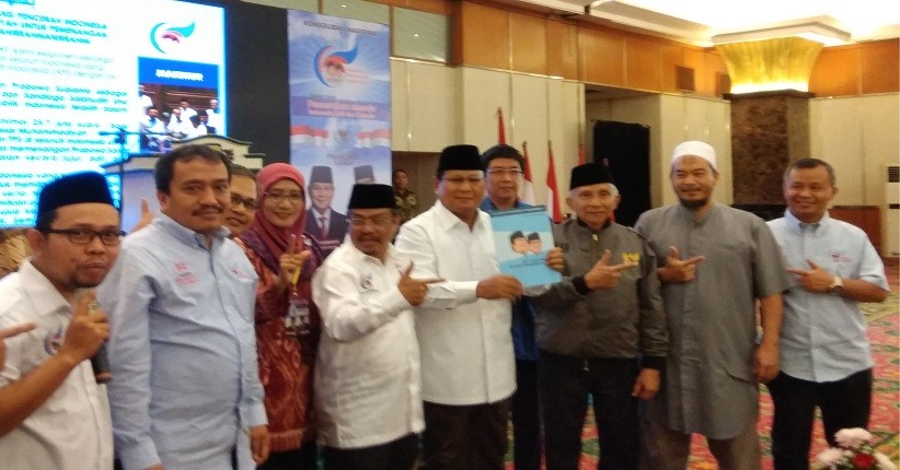 Beri Dukungan ke Prabowo, Eksponen Muhammadiyah Siap Sumbang 25,7 Juta Suara