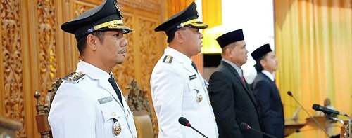 Sampaikan Pidato Awal Masa Jabatan, Bupati Kuansing Selaraskan Program Daerah dengan Pemerintah Pusat