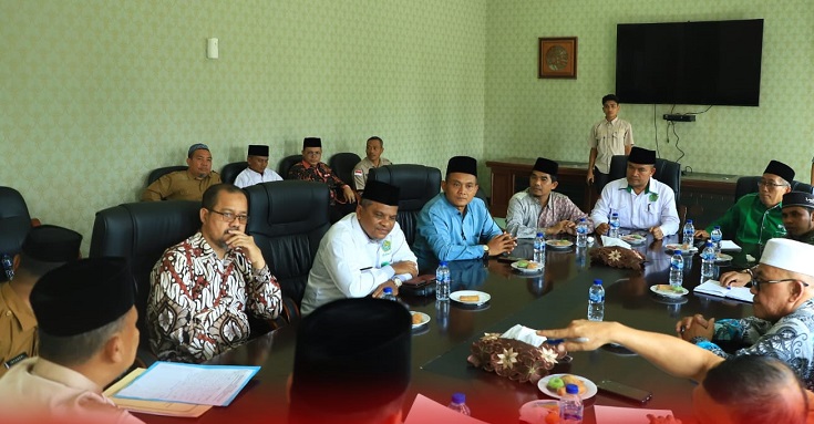 Jalin Silaturahmi, Pemkab Rohul Gelar Pertemuan dengan Ormas Islam