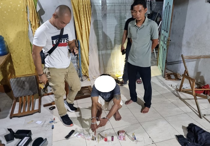 Mantan Residivis Kembali Diamankan Satresnarkoba Polres Kuansing